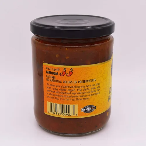 Miniatura 3 de SANTA FE SEASONS Salsa de maíz asado y frijoles negros, 16 onzas
