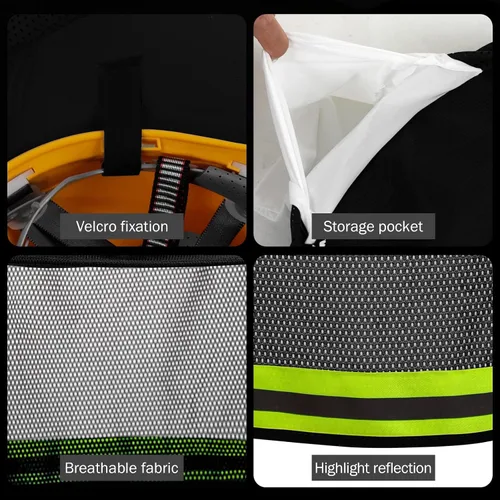 Miniatura 4 de TCCFCCT Parasol para sombrero duro, escudo de cuello de ala completa, 2 paquetes, casco duro no incluido Paquete de 2 parasoles camuflados