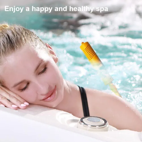 Miniatura 8 de SPA - Piezas de palo mineral con 4 meses de vida útil universal para bañera de hidromasaje y piscina (amarillo, paquete de 6)