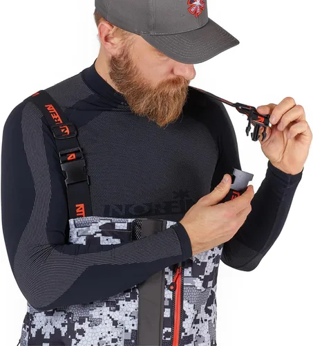Miniatura 3 de NORFIN Pro Dry 3 - Babero impermeable aislado y transpirable, resistente al viento Camo