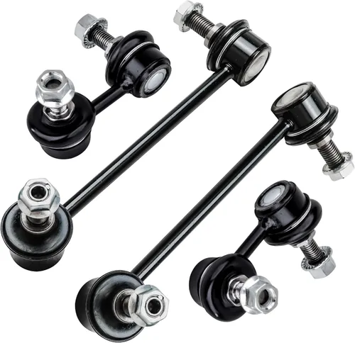 Miniatura 28 de Detroit Axle - 4 barras estabilizadoras para Acura EL Honda Civic 01-05, 4 barras estabilizadoras delanteras y traseras de repuesto 2001 2002 2003