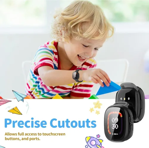 Miniatura 5 de Funda protectora de pantalla compatible con Fitbit Ace LTE, TPU suave de alta calidad, cubierta protectora delgada [a prueba de arañazos]
