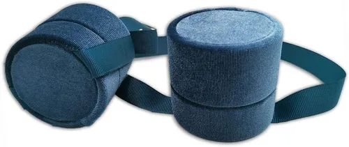 Miniatura 5 de Beatilog Caja de anillos de terciopelo Hermosa caja redonda para anillos de boda con elegante lazo de cinta, organizador de regalos