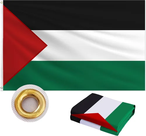 Miniatura 14 de Bandera mexicana de 3 x 5 pies para exteriores, tela Oxford 210D resistente, bandera de México Bandera de México bordada de águila, serpiente