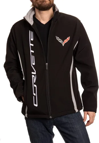 GM Bonded - Chaqueta de poliéster para todas las estaciones, Chevrolet, Corvette, Camaro, Silverado, unisex para hombres y mujeres