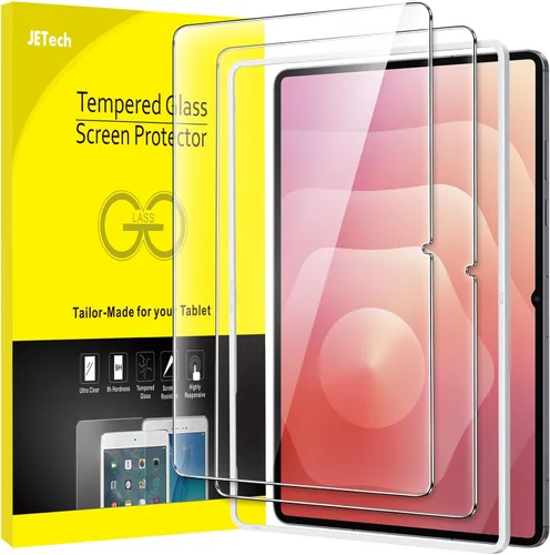Miniatura 14 de JETech Protector de pantalla para Samsung Galaxy Tab S6 Lite (10.4 pulgadas, modelo 2024/2022/2020) con marco de fácil instalación, película