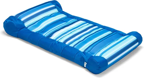 Miniatura 26 de Big Joe Kona - Tumbona de piscina con reposacabezas, no necesita inflado, malla de doble cara de melón de verano, tela de drenaje rápido, 5.5 pies