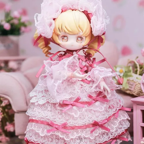 Miniatura 6 de CALEMBOU BJD - Caja ciega de la serie Tesoros Vintage de 5.9 in, muñeca articulada de bola, linda muñeca de vestir con articulaciones, colección