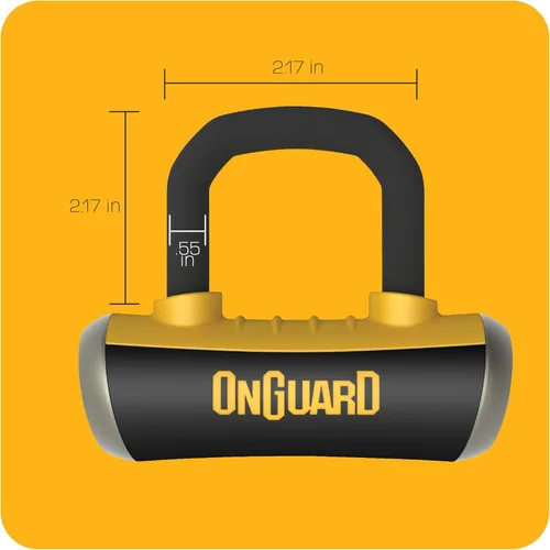 Miniatura 5 de Onguard Boxer X4 Bloqueo de disco de grillete
