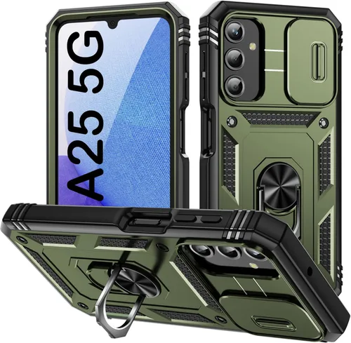Miniatura 94 de PASNEW Funda para Samsung Galaxy A54, Soporte Metálico y Cubierta Deslizante para Cámara, Militar Multicapa Resistente de Cuerpo Completo a Prueba