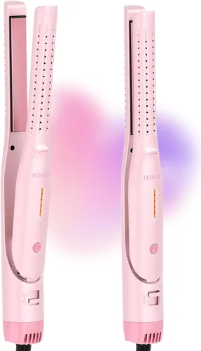 Plancha plana de 0.6 pulgadas, rizador de pelo corto, corte Pixie y borde, plancha plana portátil para cabello corto, mini alisador de pelo,