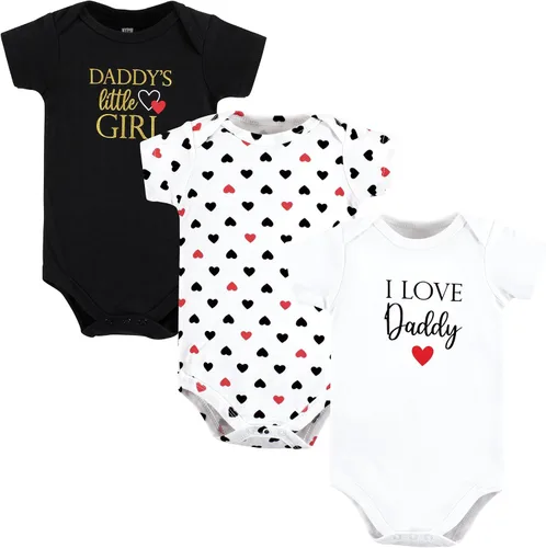 Miniatura 89 de Hudson Baby baby-girls Cotton Bodysuits 3-pack