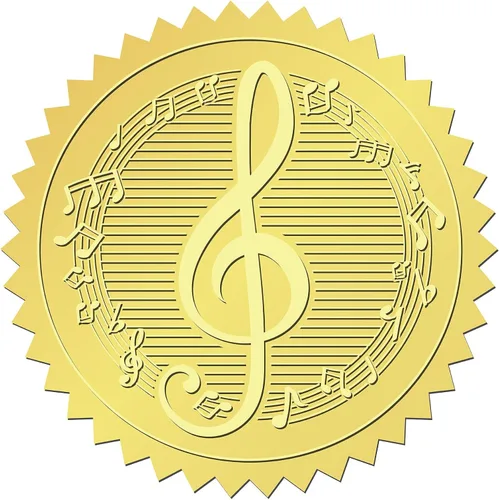 Miniatura 12 de CRASPIRE 408 sellos de certificado en relieve de 2 pulgadas con texto en relieve «You Make a Difference» («You Make a Difference») Sellos en relieve