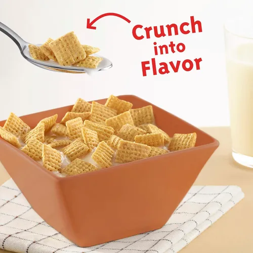 Miniatura 5 de Cereal de Mantequilla de Cacahuate Chex, Cereal para el Desayuno Sin Gluten, Hecho con Grano Integral, 12.2 onzas