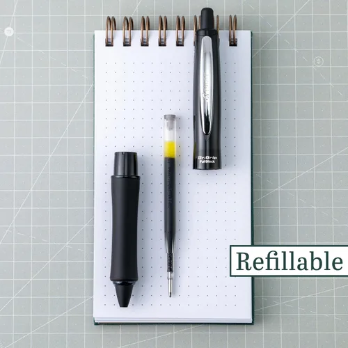 Miniatura 3 de Pilot Dr. Grip pluma retráctil color negro, Negro