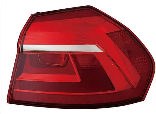 KarParts360 Para Volkswagen Passat Conjunto de luz trasera 2016 pasajero lado bombilla tipo CAPA para VW2805125 | 561945096N Lado del pasajero