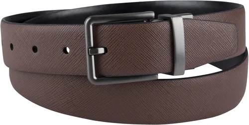 Miniatura 3 de Calvin Klein Cinturón de cuero suave reversible para hombre