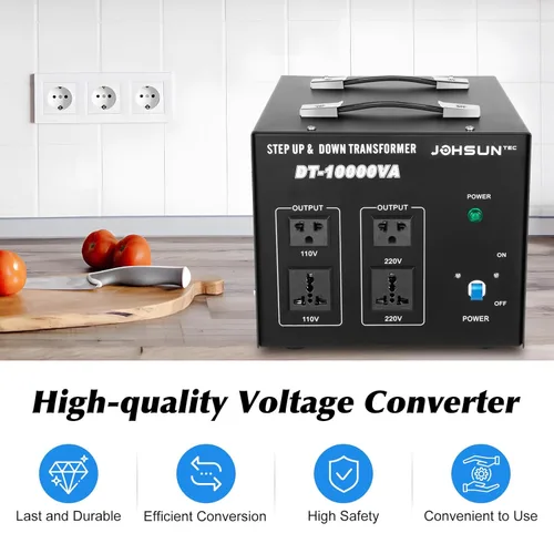 Miniatura 2 de Transformador Convertidor de Voltaje de 10000W Paso Arriba/Abajo 110V/220V Convertidor de Voltaje USB Transformador Convertidor de Potencia