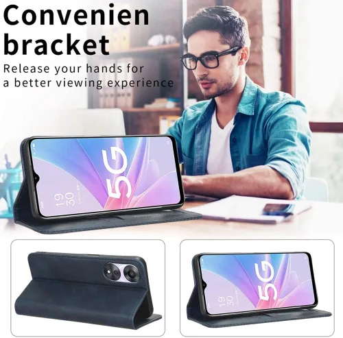 Miniatura 5 de Funda compatible con Xiaomi 12S Ultra 5G, tarjetero de piel sintética compatible con Xiaomi 12S Ultra 5G Flip Magnetic Closure Protection Phone
