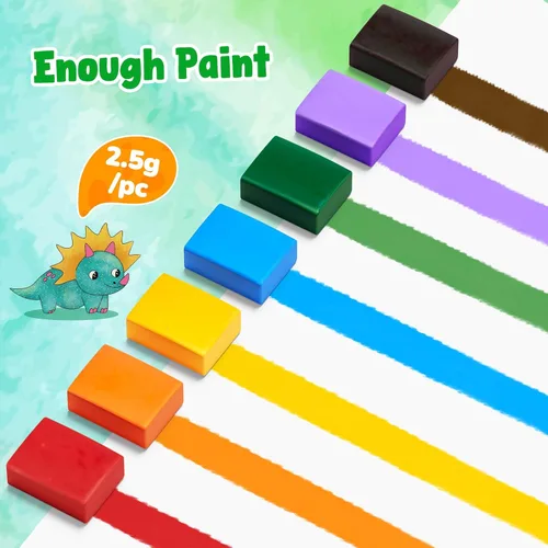 Miniatura 5 de JoyCat Libros para colorear con pintura de agua para niños pequeños, juegos de pintura acuarela para niños de 3-5 4-8 años, juguete de manualidades