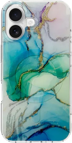 Miniatura 46 de Funda degradada para iPhone 14 Pro - Diseño multicolor degradado naranja y amarillo, resistente a los impactos y con imanes