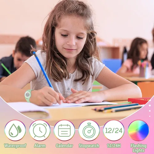 Miniatura 58 de Relojes para niñas y niños, relojes LED impermeables para niños - Los mejores regalos para niños