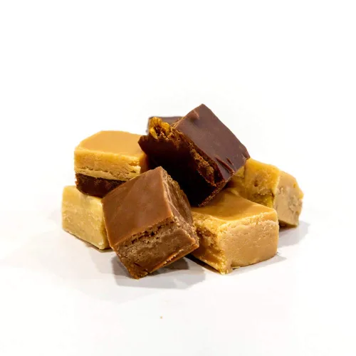 Miniatura 3 de Nuts To You - Dulce de chocolate suave y cremoso de mantequilla de maní de 8 onzas Dulce gourmet fresco Fudge artesanal decadente y delicioso