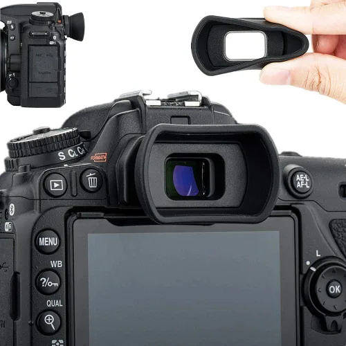 Miniatura 14 de Cubre visor de silicona suave para cámara ocular para Nikon Zfc Z fc, reemplaza al protector de la copa ocular Nikon DK-32