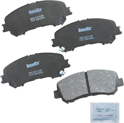Miniatura 30 de Pastillas de freno delanteras cerámicas Bendix Priority1 CFC2302 para Hyundai Elantra 2021, Sonata 2022-2020, Kia K5 2023-2021