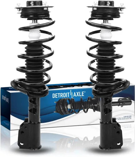 Detroit Axle - 2 puntales delanteros para Chevy Equinox GMC Terrain Saturn Vue Pontiac Torrent Suzuki XL-7 Captiva Sport Struts completos con muelle