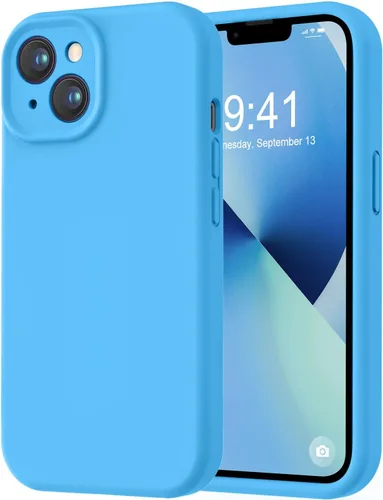 Miniatura 273 de LOVE 3000 Compatible con Funda para iPhone 15, [Cámara de Cobertura Completa de Silicona Suave] [Protección contra Caídas de 8 pies], Forro de Negro
