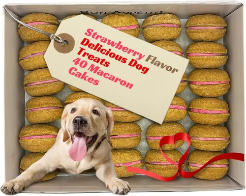 Miniatura 23 de Bonne et Filou Golosinas para perros, pasteles de mantequilla de maní, regalo de cumpleaños para perros de raza mediana a grande – Pasteles
