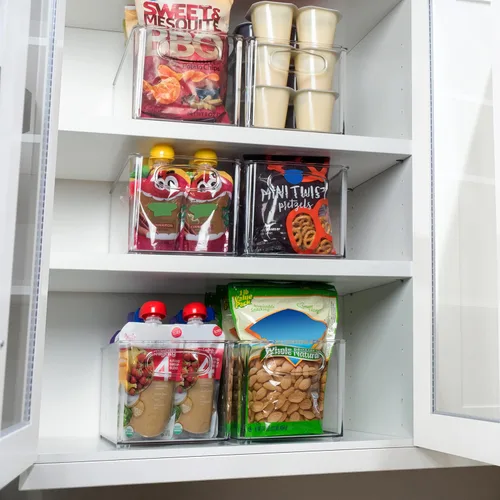 Miniatura 3 de ClearSpace Contenedores de Almacenamiento de Plástico Transparente – Perfectos para Organización y Almacenamiento de Cocina o Almacenamiento