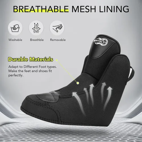 Miniatura 5 de Patines en línea para niños y niñas con ruedas iluminadas, tamaño ajustable, adecuado para principiantes, patines para mujeres, niñas y adultos Negro