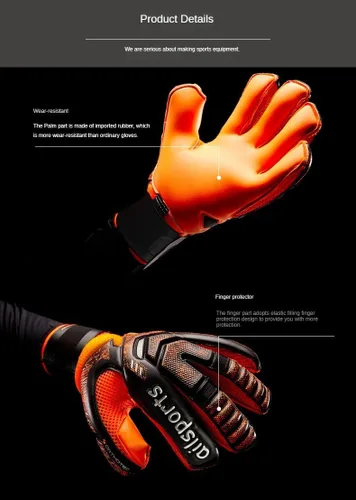 Miniatura 4 de Guantes de portero de fútbol Spider-Man, guantes de entrenamiento de portero, agarre fuerte, antideslizantes y transpirables para adultos y niños
