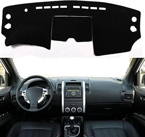 KAYJAE Alfombrilla antideslizante para tablero de automóvil, para Nissan X-Trail T31 2008-2013, antideslizante, accesorios de estilo interior