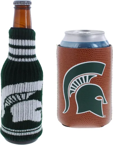 Miniatura 13 de College Team Color Logo Can & Bottle Holder Insulator Beverage Cooler Set