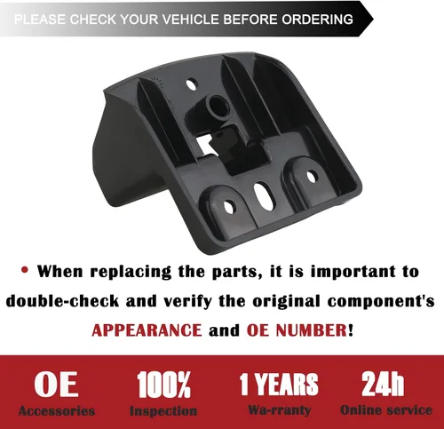 Miniatura 5 de TQPONLY - Tapa de reposabrazos para consola central compatible con Ford Escape C Max 2013-2018, reemplaza CJ5Z-7806162-A Pestillo inferior