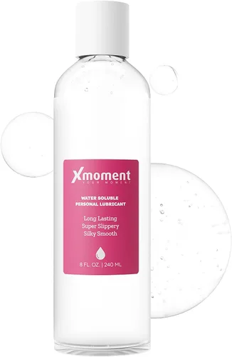 Lubricante a base de agua ultra suave – Lubricante personal de 8 onzas líquidas para sexo vaginal y anal, lubricante equilibrado de pH sin glicerina