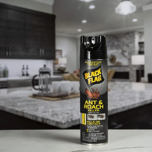 Miniatura 7 de Black Flag Ant & Roach Killer Aerosol, sin perfume, 17.5 onzas, paquete de 12