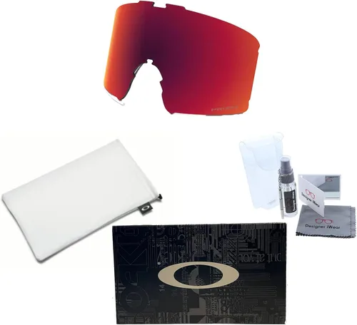 Miniatura 5 de Oakley Line Miner - Lentes de repuesto grandes OO7070 para hombres y mujeres, kit de cuidado iWear