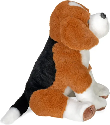 Miniatura 5 de Wild Republic Beagle, Paws and Claws, animal de peluche, 12 pulgadas, regalo para niños, juguete de peluche, relleno es botellas de agua recicladas