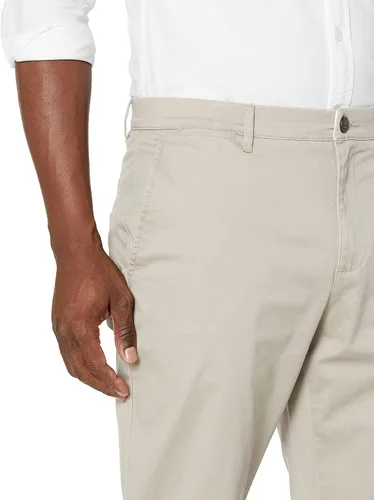 Miniatura 3 de Tienda Essentials Pantalón chino elástico de ajuste atlético para hombre (anteriormente Goodthreads)