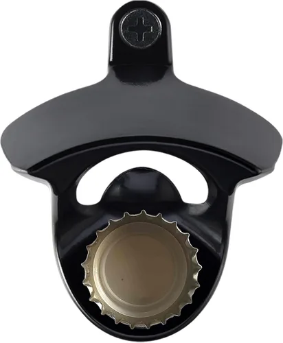 Miniatura 13 de Abrebotellas magnético de bronce antiguo para montaje en pared, abridor de tapas de cerveza con tornillos de acero inoxidable retro con imanes