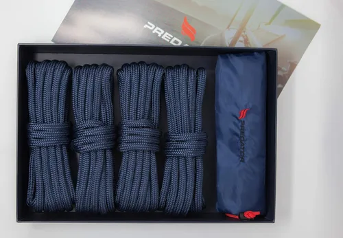 Miniatura 7 de NZ Hi-Performance Dock Lines - Juego de bolsas Línea de muelle de nailon trenzado doble de 3/8 pulgadas x 15 pies con ojal de 12 pulgadas