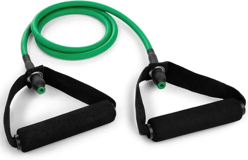 Champion Sports Bandas de tubo de resistencia para hombres y mujeres, extra ligeras a súper resistentes - Banda de fitness duradera para Verde