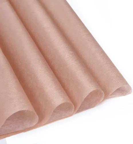 Miniatura 7 de UNIQOOO 100 hojas de papel de seda metálico de oro rosa de 20 x 14, papel de regalo premium a granel, ideal para bolsas de regalo, accesorio