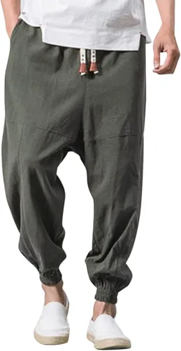 Miniatura 15 de Pantalones deportivos para hombre, pantalones de otoño e invierno y sólidos para hombres y hombres, cómodos con múltiples bolsillos