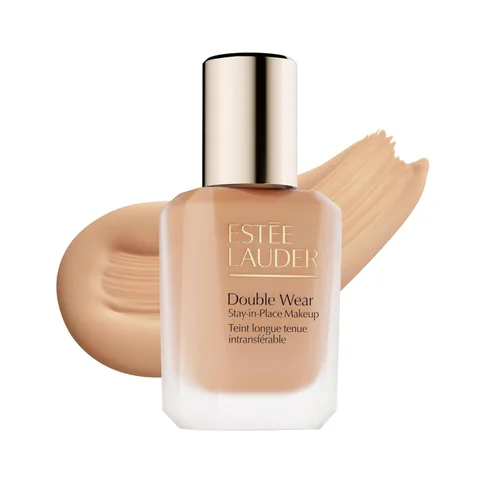 Estée Lauder Maquillaje de base de maquillaje doble que se mantiene en su lugar, base mate de larga duración, 1 onza líquida 2N2 Buff - Ligero-medio