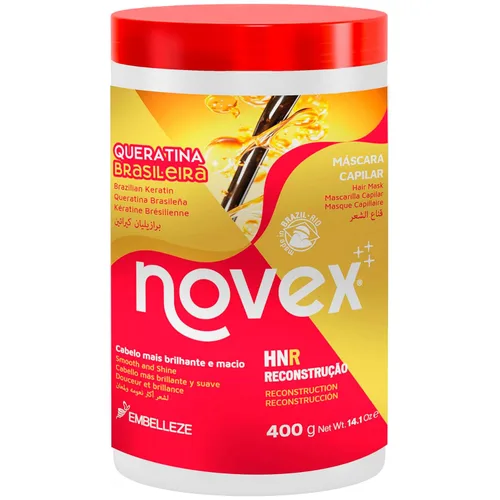 NOVEX MASCARILLA CAPILAR QUERATINA BRASILEÑA 14 OZ
